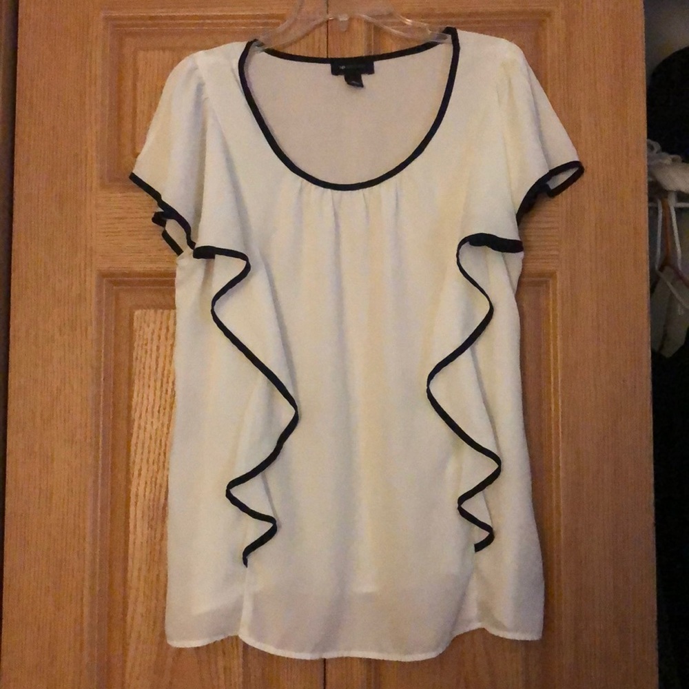 Flowy white blouse